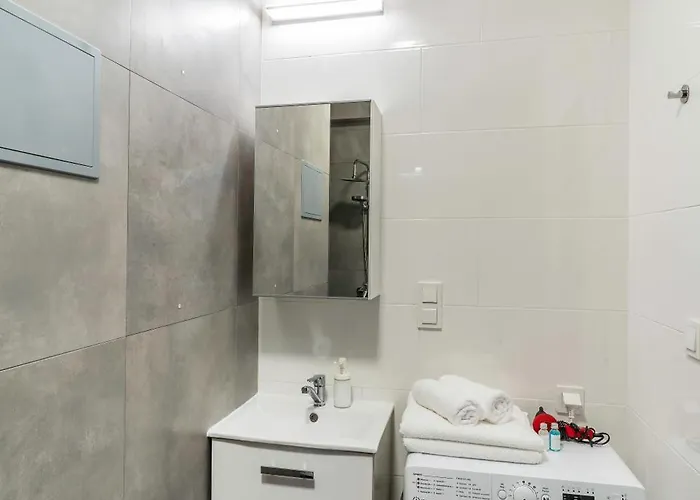 Apartman Z Tarasem I Miejscem Postojowym