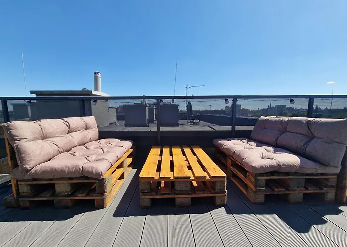 Apartament Z Tarasem I Miejscem Postojowym Wrocław